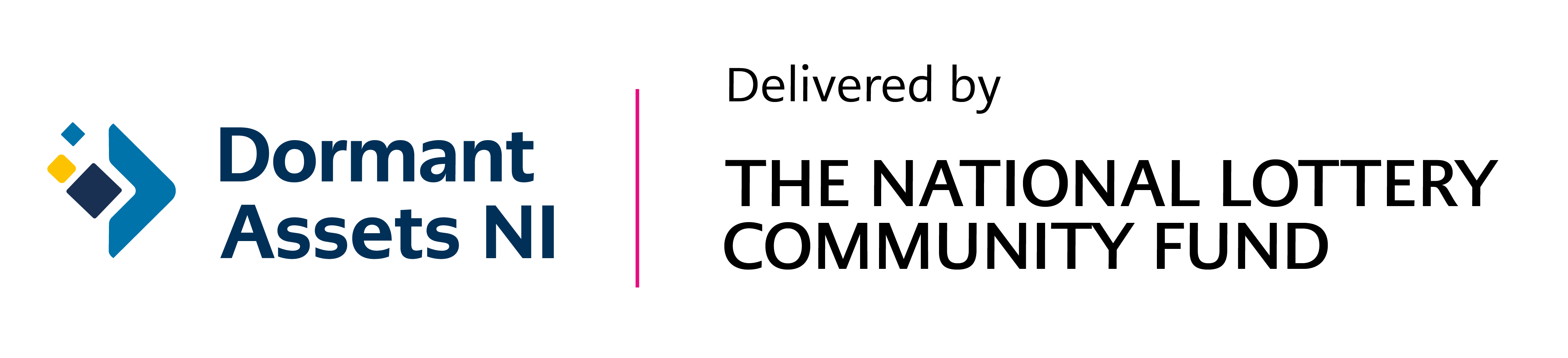 Dormant Assets NI delivered by The National Lottery Community Fund logo