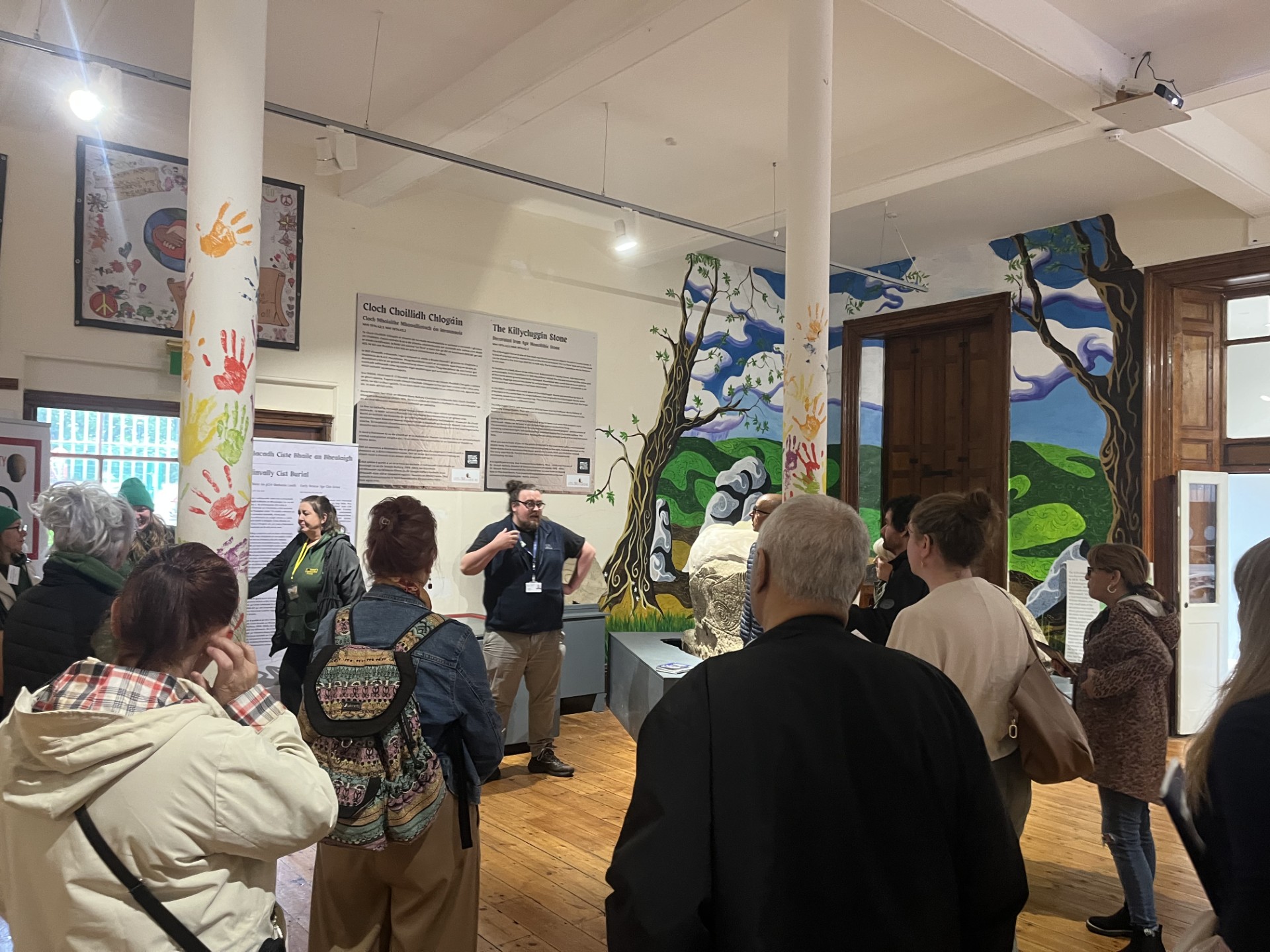 Events in the museum cage