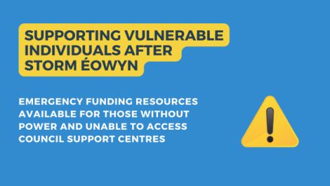 Graphic for Storm Eowyn support available