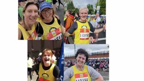 Marathon relay team 