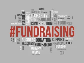 fundraising word cloud