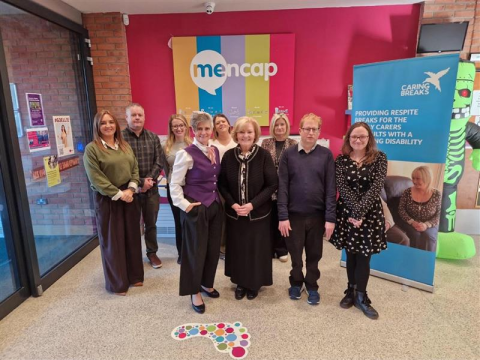 Mencap NI and Caring Breaks staff 