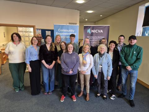Group photo of NICVA's learners 2026