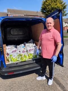Food Bank Delivery Van