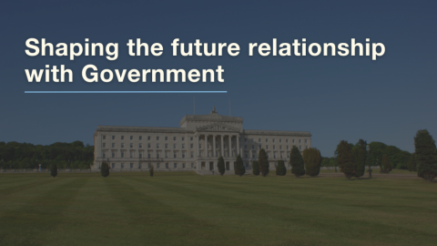 Shaping the Future Relationship with Government image