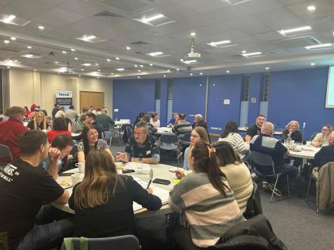 Photo from the Future of Voluntary Youth Work event in Belfast
